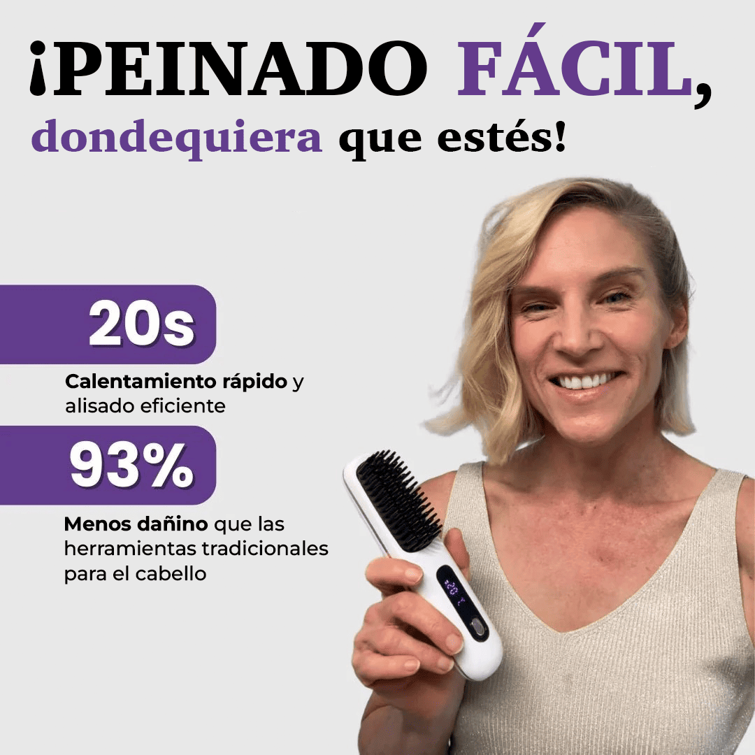 Cepillo Alisador sin Cable - Planxi PRO